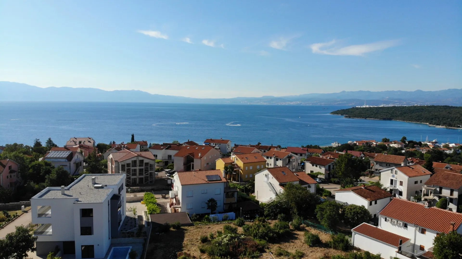 Croatia, Krk - Stonehouse, 150 m2 with the view